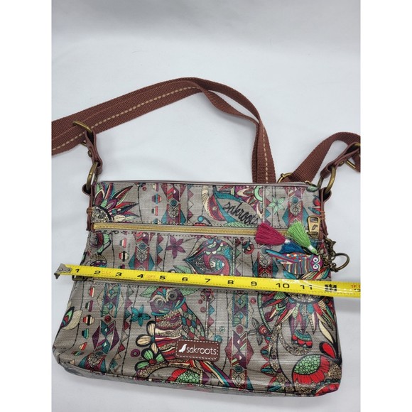 Sakroots Owl Shoulder Purse/Bag - Picture 9 of 10